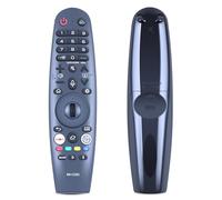 TCNOUMT Mando a Distancia de Voz de Repuesto Compatible con JVC TV RM-C3285 RM-C3417 / Akai TV AK7021S6WOS AK7523S7WOS AK8521S6WOS EKO K32HSW, K40FSW Unispectra/DYON ultimax 43 Smart 50 55 X-EOS