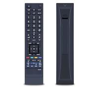 TCNOUMT Mando a distancia para televisores Toshiba Regza TV CT-90237 32SL733 32SL753B 40SL733 40SL733 40WL743 40WL753G 46SL733G 46WL753 47V635D