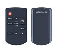 TCNOUMT N2QAYC000109 Sub N2QAYC000098 Mando a Distancia de Repuesto para Sistema de Sonido de Cine en casa Panasonic SC-HTB485 SC-HT580 SU-HTB580 SB-HWA580 SU-HTB485 SB-HWA480 SC-HTE80
