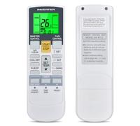 TCNOUMT Nuevo control remoto de repuesto Ar-Ry12 compatible con el acondicionador de aire Fujitsu Ar-Rah2u Ar-Rah1u Ar-Rae2u Ar-Rae1u AR-Ry3 AR-Ry4 AR-Ry5 AR-Ry6 AR-Ry7 Ar-Ry10 Ar-Ry11