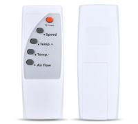 TCNOUMT Nuevo mando a distancia de repuesto compatible con ventilador de ventana doble shinic (por favor, asegúrese de que su antiguo mando a distancia coincida con nuestra imagen principal)