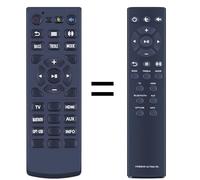 TCNOUMT Nuevo Reemplazo de barra de sonido Control remoto adecuado para diablo Cinebar Ultima RC