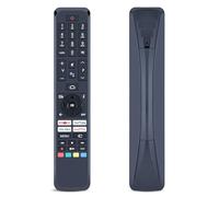 TCNOUMT RC45160BT CT-8563 - Mando a distancia por voz de repuesto compatible con JVC LT-50VAQ7255 LT-55VAQ7255 LT-70VAQ7255 Aiwa LED-438UHD Telefunken Toshiba Android Smart TV 30111973 RC45160 RC43160