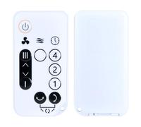 TCNOUMT Ventilador de mesa con mando a distancia adecuado para Woozoo silencioso y portátil, PCF-SC15T, color blanco, 5 velocidades