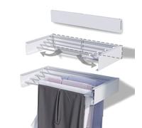 TCO ADVENTURES Estante de Secado, Aluminio de Acero Inoxidable, Blanco señal, M