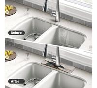 Tcoay 1 Alfombrilla de Secado para Bandeja de Goteo de manija de Grifo, Almohadillas de succión envolventes para Grifo，Sombrero y Botas de Vaquera