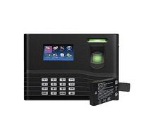 TCP/IP USB Sistema biométrico de Control de Acceso de Puertas y Asistencia de Huellas Dactilares con batería Lector de Tarjetas RFID Opcional(Color:IN01-A-Battery)