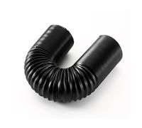 TCPCHKHOPP 1 Uds Universal 63mm 76mm Tubo De Entrada Aire Frío para Coche 2.5 3 Pulgadas Negro Flexible Tubería Manguera Ajuste Flujo Manguera Entrada Aire(76mm-3.0inch)