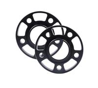 TCPCHKHOPP Espaciadores Centrados Buje Universal 10/12/15/20mm PCD 5x112 CB 66,5mm 2 Unids/Set Adaptador Espaciador De Rueda De 5 Lengüetas De Aluminio Espaciadores Rueda(10mm)