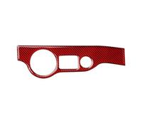 TCPCHKHOPP Listón Salpicadero Panel De Interruptor Faro Pegatina Fibra Carbono Suave Accesorios Ajuste Botón Interior Coche para Chrysler 300 2011-2023 Moldura Interior(2)