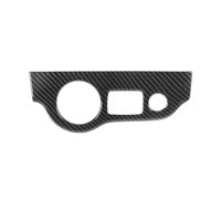 TCPCHKHOPP Listón Salpicadero para Dodge para Challenger 2015-2018 2019 202 2021 Cubierta Botón Interruptor Faro Coche Embellecedor Pegatina Diseño Interior Fibra Carbono Moldura Interior(2)
