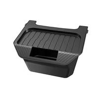 TCPCHKHOPP Listón Salpicadero para Tesla para El Modelo Y para Juniper 2025 2026 Contenedor Almacenamiento Consola Central Asiento Trasero Organizador Cubo Basura Moldura Interior