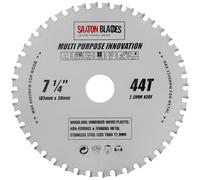 TCT18544TMPT Saxton TCT - Hoja de sierra circular multiusos (185 mm x 44 dientes, para madera y metal, compatible con Bosch, Dewalt, Ryobi, Makita, etc