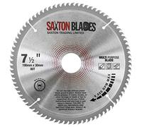 TCT19080TTCG Saxton TCT - Hoja de sierra circular (190 mm x 80 T x 30 mm, 16, 20 y 25,4 mm, aluminio)