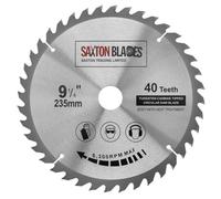 TCT23540T Saxton TCT - Hoja de sierra circular para madera (235 mm x 30 mm x 40 mm)