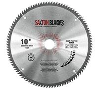 TCT250100TTCG Saxton TCT Hoja de sierra circular 250mm x 100T x 30mm diámetro (16, 20, 25mm y anillo de 25,4mm) madera dura laminado de aluminio