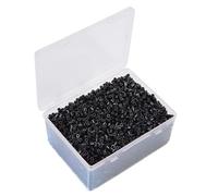 Tcthbc Fuse Beads - 6000 cuentas negras de fusión de 5 mm, cuentas de hierro compatibles con cuentas Perler negras, cuentas Hama, color negro