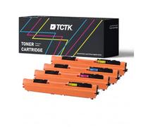 TCTK Tóner 126A 130A CRG-729 Pack de 4 CMYK Compatible con HP Color LaserJet Pro CP1000 CP1020 CP1021 CP1022 CP1023 CP1025 CP1025nw CP1026nw CP1027nw CP1028nw, sustituye CE310A