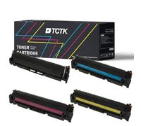 TCTK Tóner 207X Pack de 4 CMYK Compatible con HP Color LaserJet Pro M255dn M255dw M255nw, para Color LaserJet Pro MFP M282nw M283cdw M283fdn M283fdw, sustituye W2210X