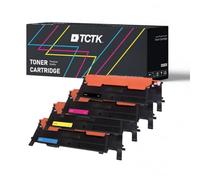 TCTK Tóner CLT-K4072S Pack de 4 CMYK Compatible con Samsung CLP-320 CLP-320N CLP-321 CLP-325 CLP-325N CLP-325W CLP-326 CLX-3180 CLX-3185 CLX-3185FN CLX-3185FW CLX-3185N CLX-3185W, sustituye SU128A