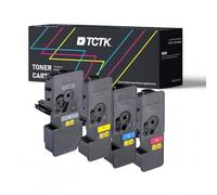 TCTK Tóner TK-5240K Pack de 4 CMYK Compatible con Kyocera ECOSYS M5526cdn M5526cdw P5026cdn P5026cdw, sustituye 1T02R70NL0
