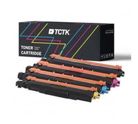 TCTK Tóner TN-243 Pack de 4 CMYK Compatible con Brother DCP-L3510CDW DCP-L3517CDW DCP-L3550CDW HL-L3210CW HL-L3230CDW HL-L3270CDW MFC-L3710CW MFC-L3730CDN MFC-L3750CDW MFC-L3770CDW, sustituye TN243B