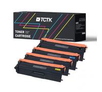 TCTK Tóner TN-416 TN-423 TN-433 TN-446 TN-456 TN-466 TN-476 Pack de 4 CMYK Compatible con Brother DCP-L8410CDN DCP-L8410CDW HL-L8260CDW HL-L8360CDW HL-L9310CDW(T) MFC-L8610CDW, sustituye TN416BK