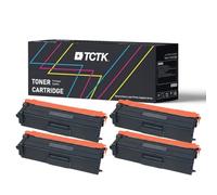 TCTK Tóner TN-419 TN-426 TN-439 TN-449 TN-459 TN-469 TN-910 Pack de 4 CMYK Compatible con Brother DCP-L8410CDW HL-L8260CDW HL-L8360CDW HL-L9310CDW(T) MFC-L8610CDW MFC-L8690CDW, sustituye TN419BK