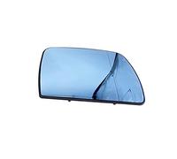 TCVCTNMZTX 1 par L + r Espejo de ala puerta vidrio climatizado azul izquierdo lado derecho estilo retrovisor espejo calentamiento ajuste for BMW X5 E53 99-06 3. 0i 4.4i espejo retrovisor(Right)
