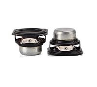 TCVCTNMZTX 2 unids 1.5 pulgadas Radio Bluetooth Unidad de altavoz 4 OHM 6W Barra sonido Cuerno 18 Core 45mm Música Altavoz portátil Borde goma Compatible for AltaVoces Altavoz portátil