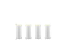 TCVCTNMZTX Cabezal de ducha autolimpiable 4 modos for cepillo silicona, parada un botón, masaje agua, cabezal ABS for filtro Cabezal de ducha(4Pcs Filter)