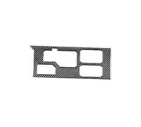 TCVCTNMZTX Compatible for Toyota Tundra 2022-2023 fibra de carbono coche Control Central engranaje decorativo Panel cubierta pegatina accesorios Pegatinas para el interior del coche