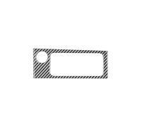 TCVCTNMZTX Pegatina embellecedora de marco copa agua Control Central, fibra carbono decorativa Compatible for Skoda Octavia A7 2015-2020, accesorios Pegatinas para el interior del coche