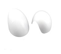TCVCTNMZTX Torrevielo lateral de ala espejo Caps Dirección derecha Accesorios estilo automóvil Ajuste for mini ajuste for Cooper R50 R52 R53 espejo retrovisor(Wit)