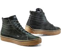 TCX 9408w Street 3 Wp - Botas de motocicleta para hombre, color verde/marrón, talla 7