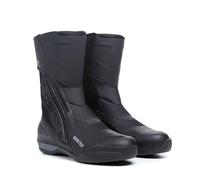 TCX - Airtech 3 GTX, Botas de montaña para hombre, Botas de moto impermeables con membrana Gore-Tex, parte superior de tejido transpirable y microfibra, cierre de cremallera y velcro, Negro