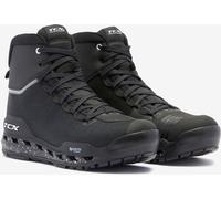 TCX Climatrek Surround Gore-Tex Zapatos de motocicleta, negro-blanco, tamaño 47 para Hombres
