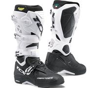 TCX Comp Evo 2 Michelin Botas de motocross, negro-blanco, tamaño 43 para Hombres
