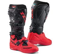 TCX Comp Evo 2 Michelin Botas de motocross, negro/rojo, Talla 38