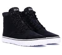 Zapatos de moto TCX DARTWOOD TEX BLACK/WHITE