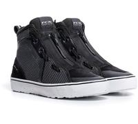 TCX Ikasu Air Zapatillas de moto para mujer, Negro/Gris/Blanco, Talla 41
