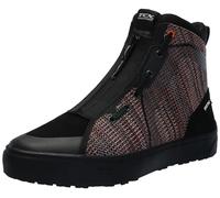 TCX - IKASU Air, Zapatos de Moto Verano, Hombre, Negro/Naranja/Azul, 39