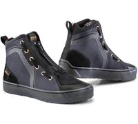 TCX Ikasu Impermeable Señoras Zapatos de Moto, negro-plata, tamaño 41 para Mujer