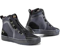 TCX Ikasu Lady WP 9558 W Botas de Motociclista, Mujer, Negro/Reflejo, 41 EU