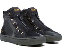 TCX Ikasu Impermeable Señoras Zapatos de Moto, negro-plata, tamaño 35 para Mujer