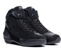 TCX Jupiter 5, Calzado de Moto para Hombre, Protector, con Membrana Gore-Tex Performance integrada en el Empeine de Ante, Cordones y Cierre de Velcro, Negro, 44 EU