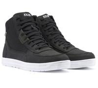 TCX - MOOD 2 GORE-TEX, Zapatos de Moto Impermeables, Hombre, Negro/Blanco/Verde, 37