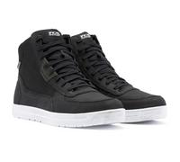 TCX - MOOD 2 GORE-TEX, Zapatos de Moto Impermeables, Hombre, Negro/Blanco/Verde, 42