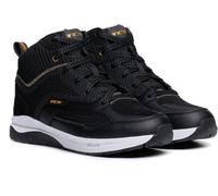 TCX Nalbak Air Zapatos de moto para mujer, Negro/blanco/dorado, Talla 35
