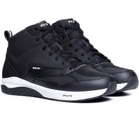 TCX Nalbak Zapatos de moto impermeables, negro-blanco, tamaño 47 para Hombres
